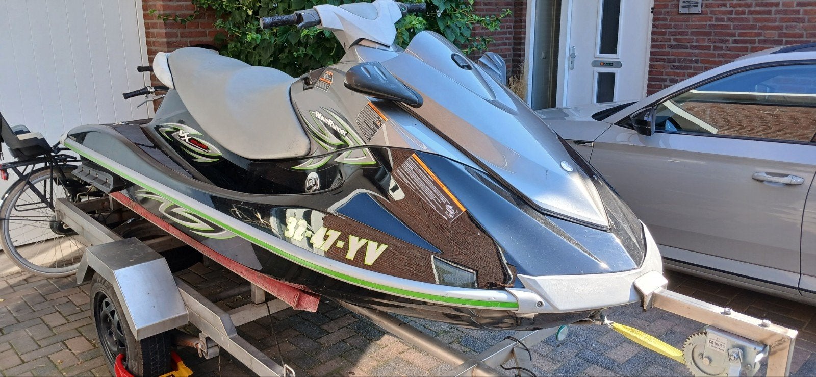 Yamaha Waverunner VX Deluxe - 3 zitplaatsen, incl. trailer, Ophalen of Verzenden, Gebruikt, Benzine, 70 tot 120 pk