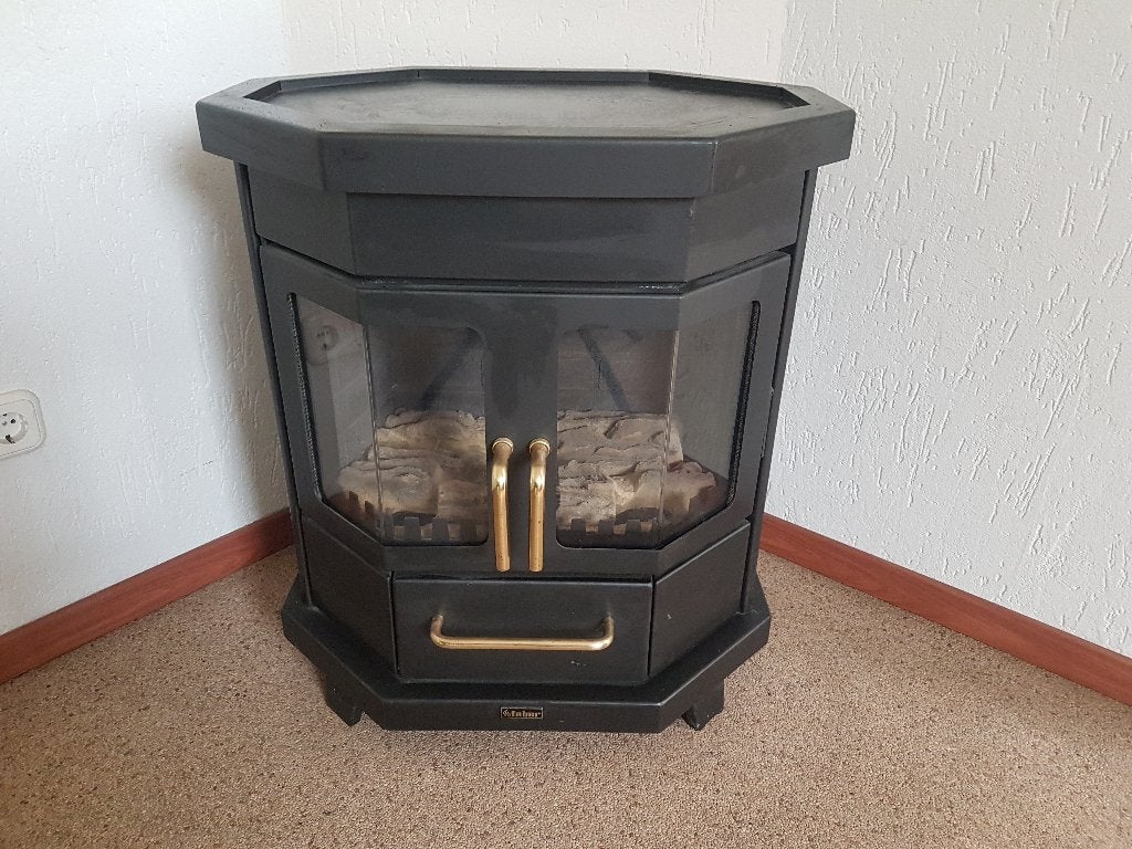 Faber Kolding B11 gaskachel, UNIEK NOOIT GEBRAND, Huis en Inrichting, Kachels, Ophalen, Gas, Zo goed als nieuw, Vrijstaand