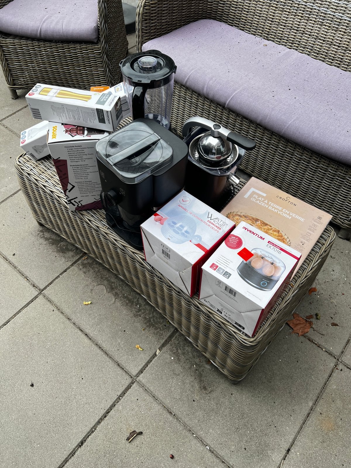 Diverse nieuwe keukenapparatuur - Blender, staafmixer, etc., Witgoed en Apparatuur, Ophalen, Nieuw