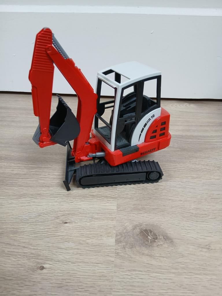 Bruder mini graafmachine, Ophalen of Verzenden, Zo goed als nieuw