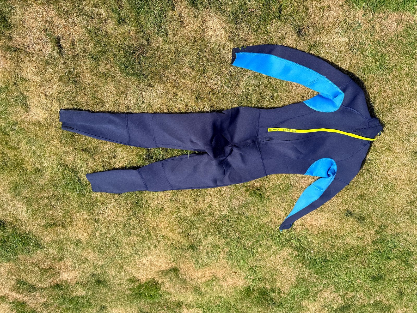 Olaian Wetsuit - jeugd -- Blauw, Ophalen, Gebruikt, Kind, Wetsuit