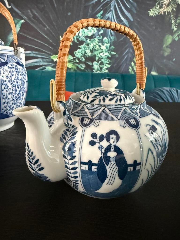Theepot Lange Lijs motief, Ophalen of Verzenden