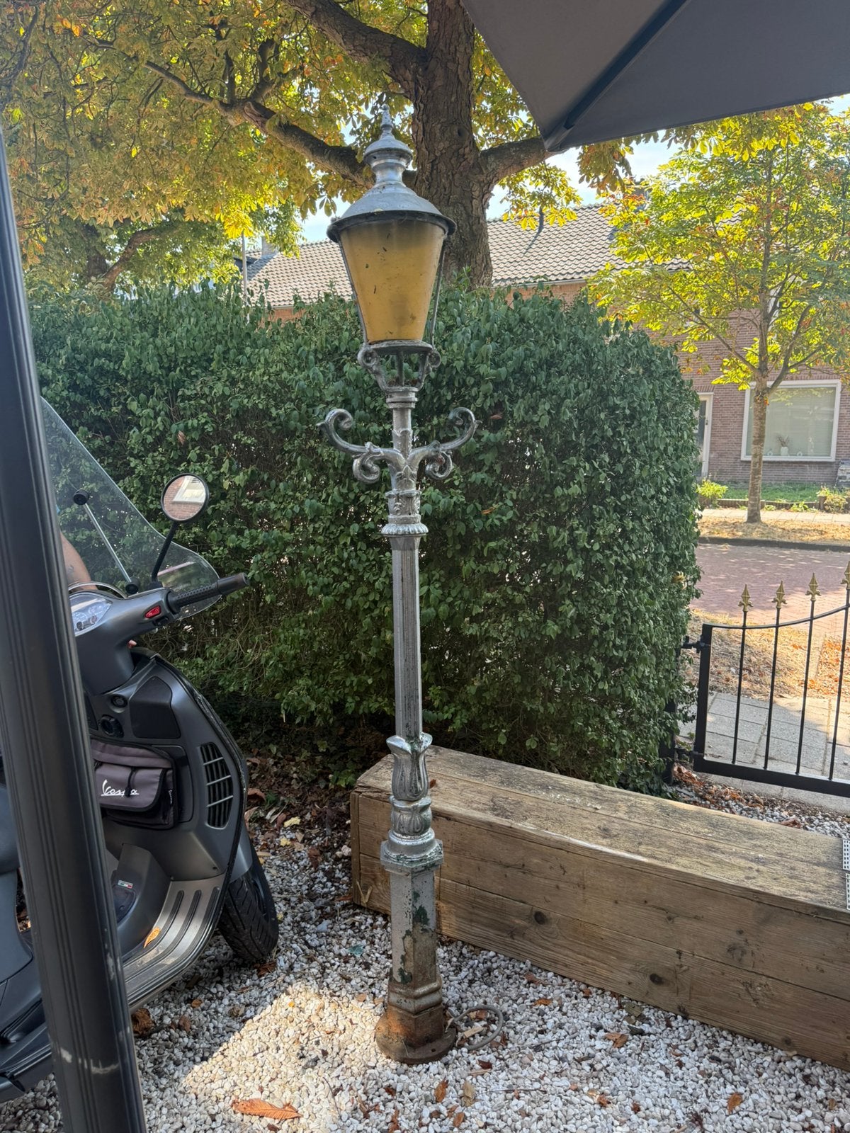 Lantaarnpaal, Tuin en Terras, Buitenverlichting, Ophalen, Staande lamp, 50 tot 250 watt, IJzer