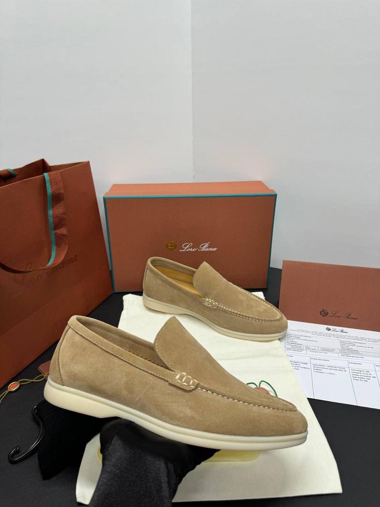 LORO PIANA loafers instappers heren, Ophalen of Verzenden, Zo goed als nieuw, Blauw, Loafers