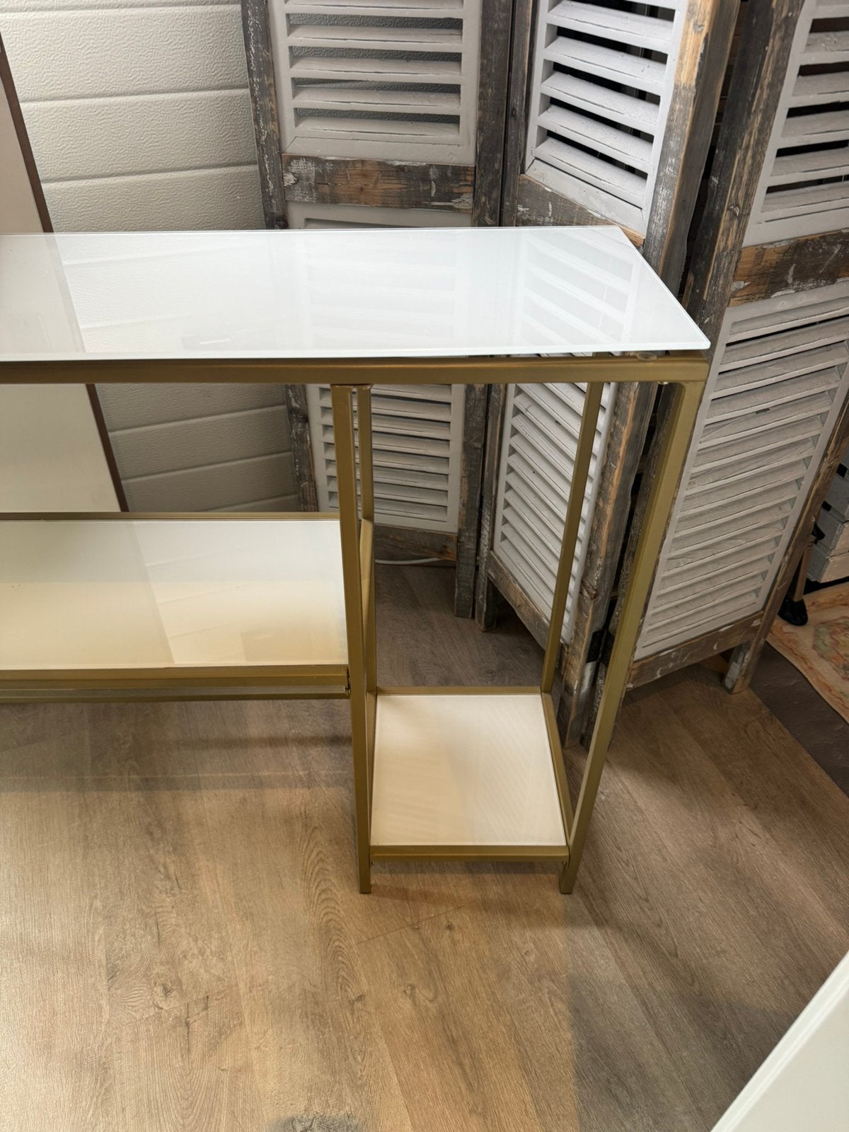 Site table, 100 tot 150 cm, Nieuw, Ophalen of Verzenden, Glas