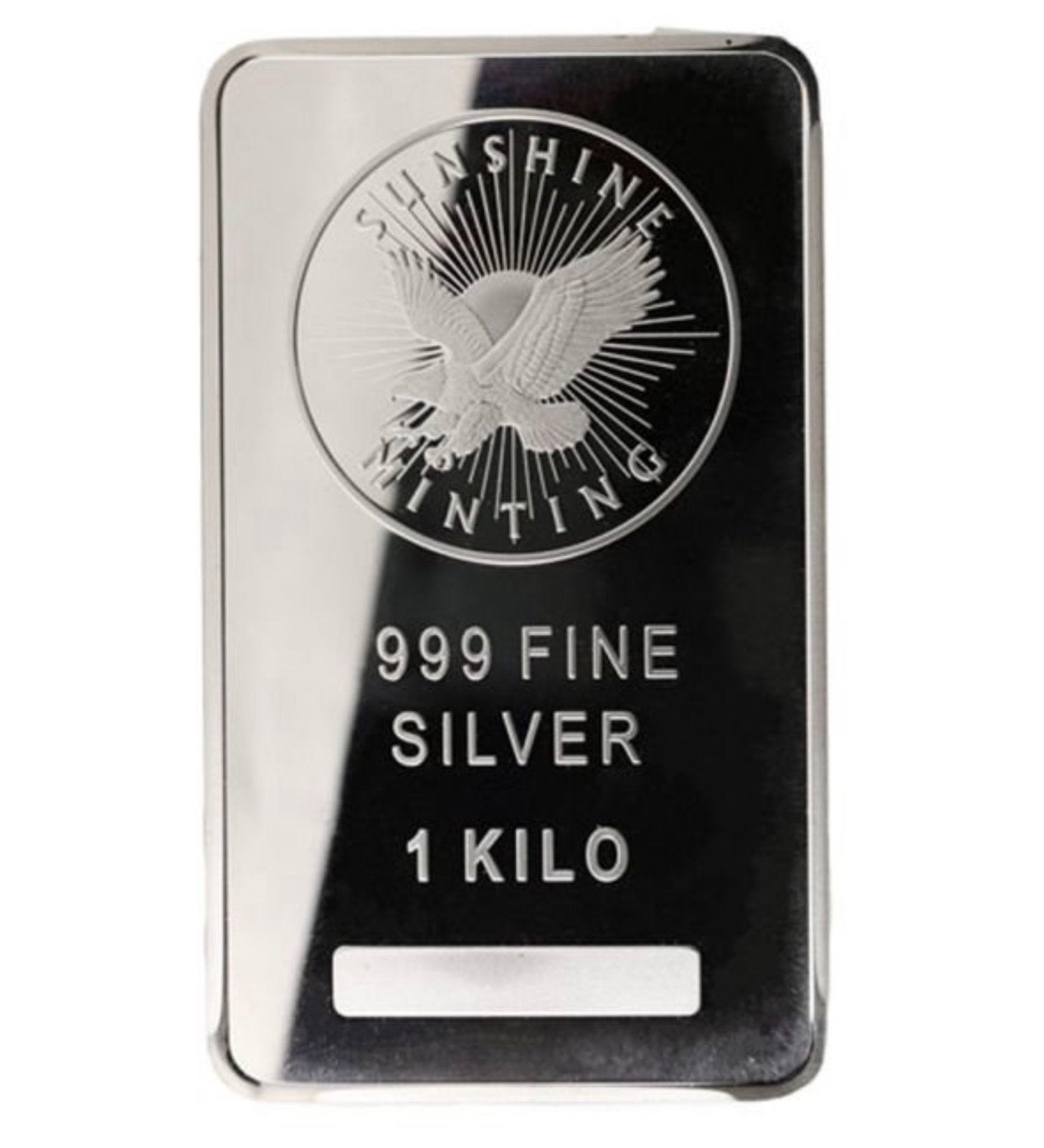 1 Kilo Sunshine Minting Zilverbaar 999 Fijn Zilver, Ophalen, Zilver