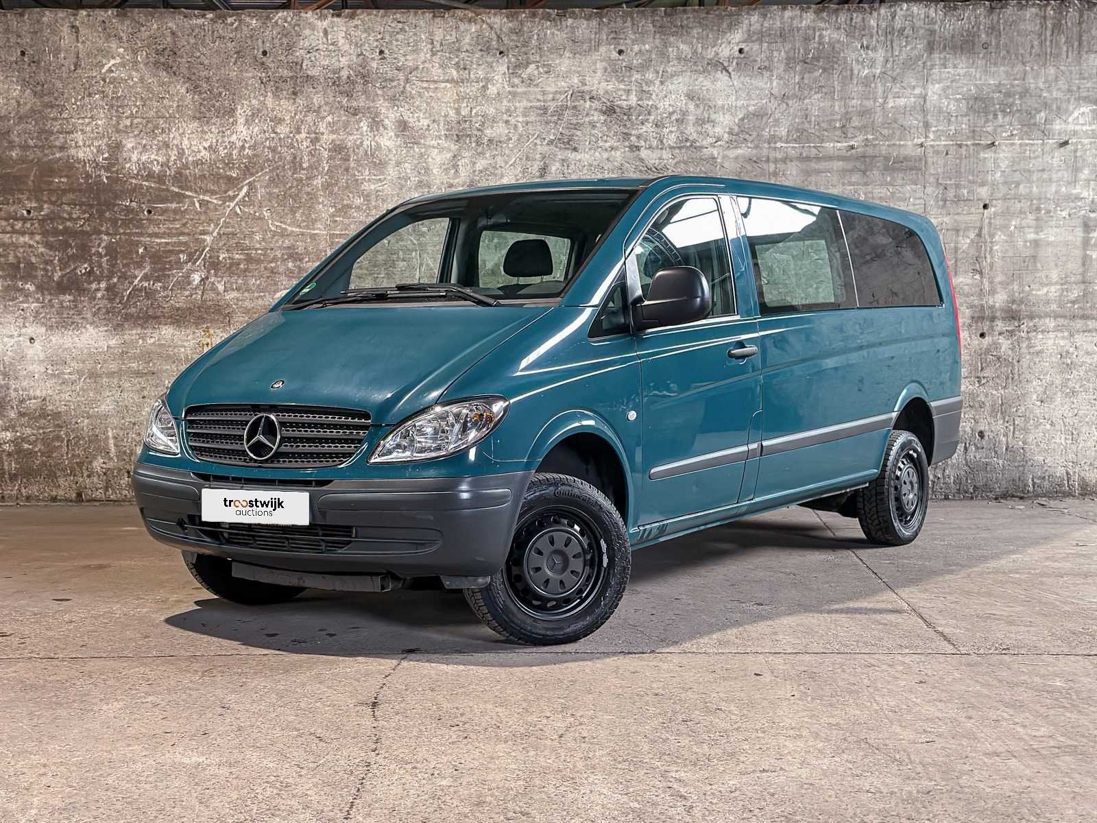 Mercedes-Benz Vito 111 CDI 343 DC std. 107pk 2006 4x4, VN-79, Auto's, Mercedes-Benz, Gebruikt, Overige carrosserieën, Bedrijf
