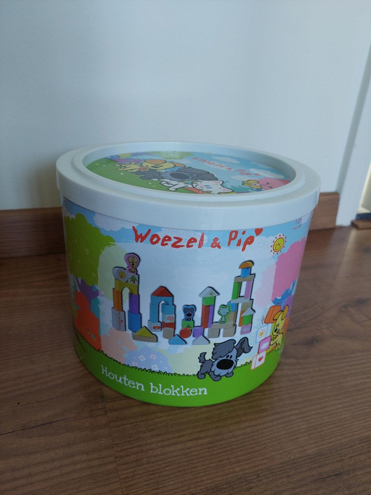 woezel en pip houten blokken, Ophalen of Verzenden, Zo goed als nieuw