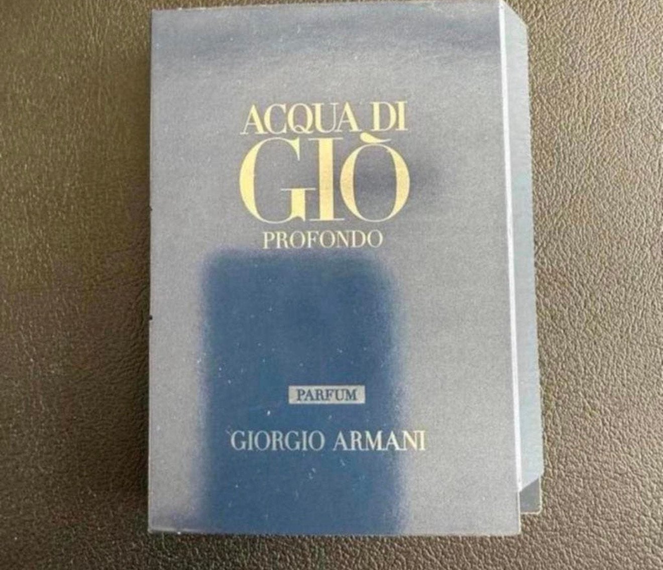 Parfum proefje Acqua di Gio PARFUM Armani, Verzenden, Zo goed als nieuw