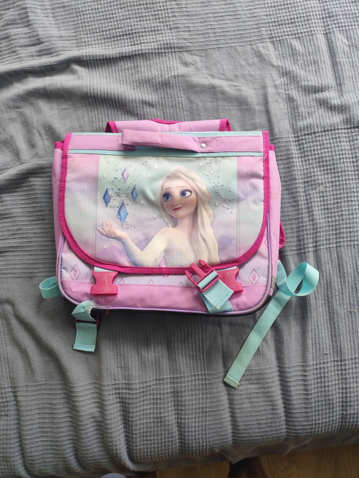 Zo goed als nieuwe meisjes rugzak - Elsa Frozen, Ophalen, Disney of Dora, 25 tot 40 cm, Zo goed als nieuw