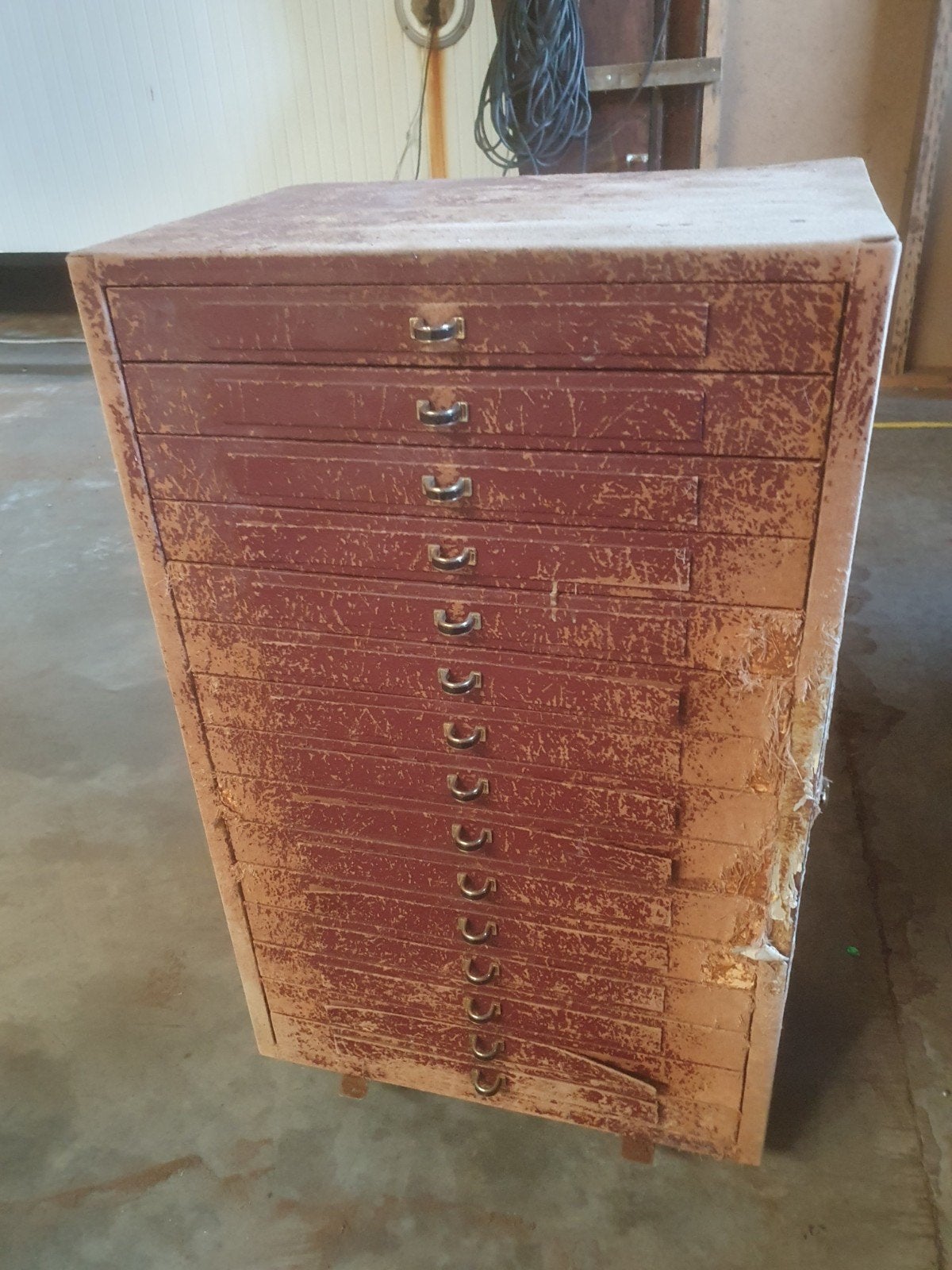 Vintage Horlogemakerskast - Industriële Stijl, Antiek en Kunst, Antiek | Meubels | Kasten, Ophalen