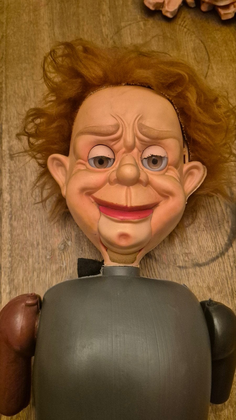 Vintage Buikspreekpop - Uniek Verzamelobject, Ophalen of Verzenden, Gebruikt, Overige typen