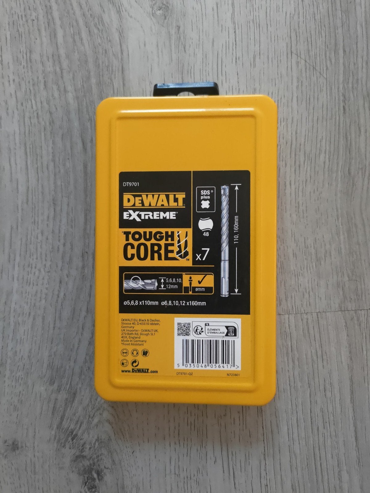 DeWalt Extreme Tough Core SDS Plus Boorset - 7-delig, Ophalen of Verzenden, Nieuw, Overige typen