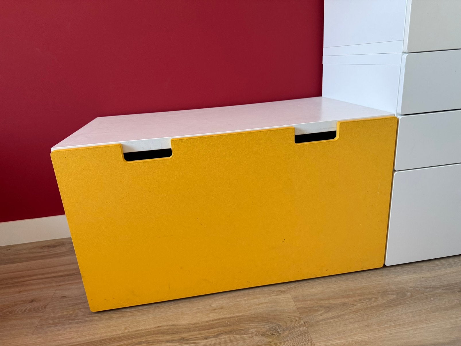 Ikea smastad speelgoedkist, Ophalen, Zo goed als nieuw, 50 tot 100 cm, Minder dan 50 cm