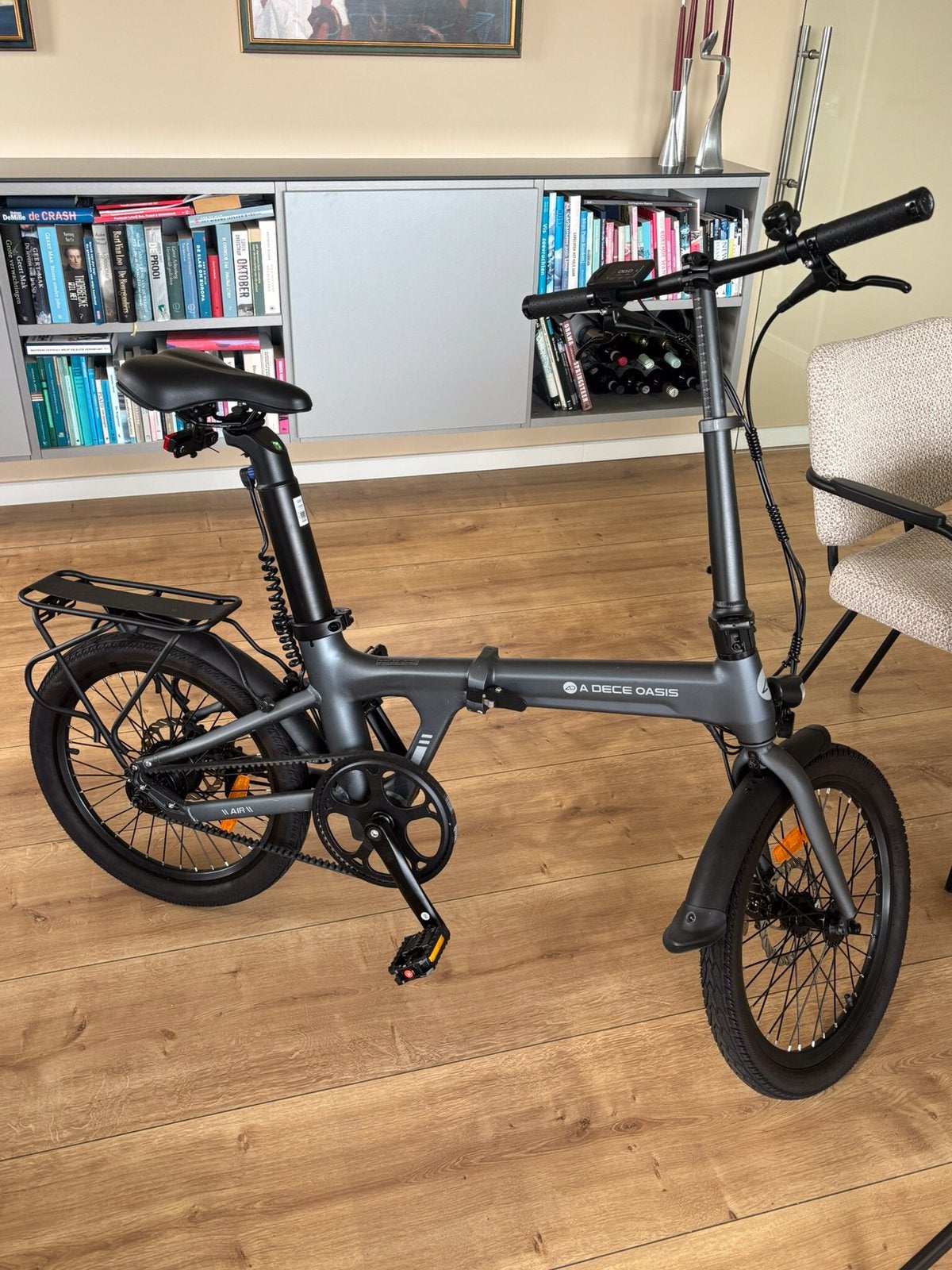 Prachtige elektrische vouwfiets, ADO 20 +, Zo goed als nieuw, Minder dan 47 cm, 50 km per accu of meer, Ophalen