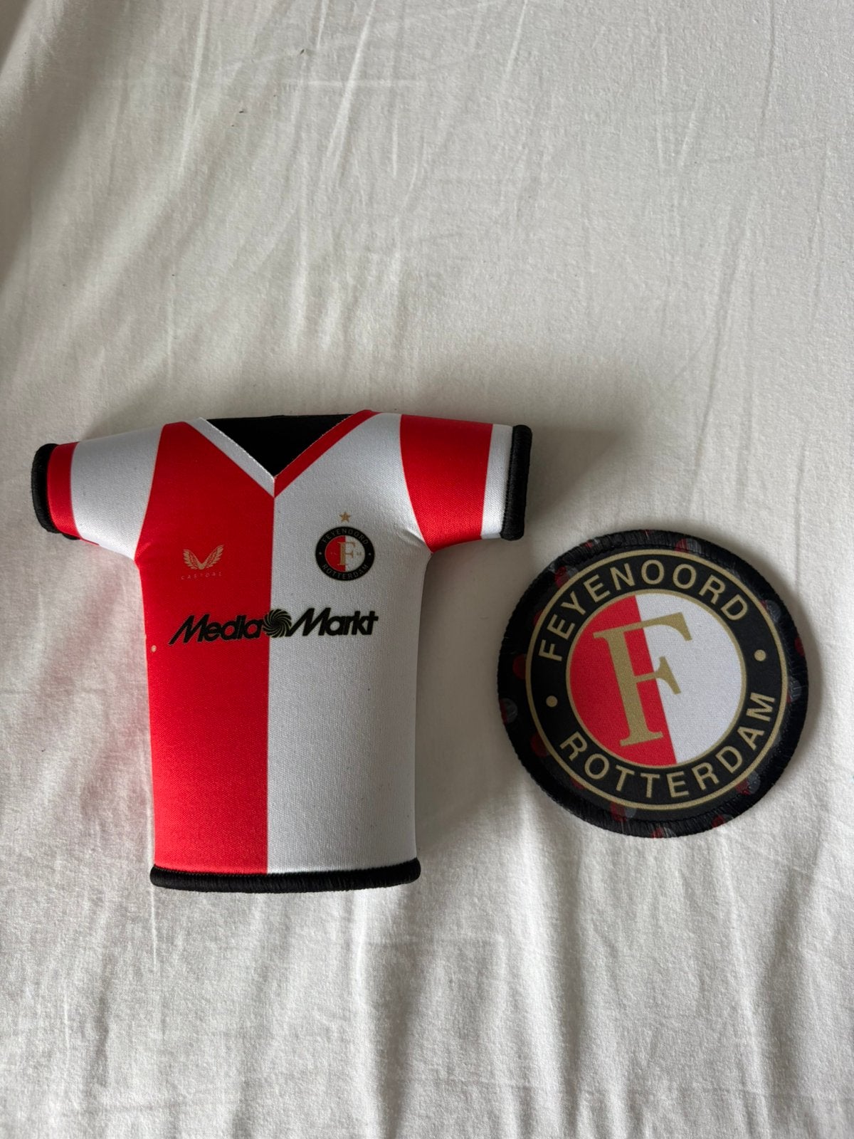 Bierkoeler+ onderzetter, Verzenden, Nieuw, Feyenoord, Overige typen