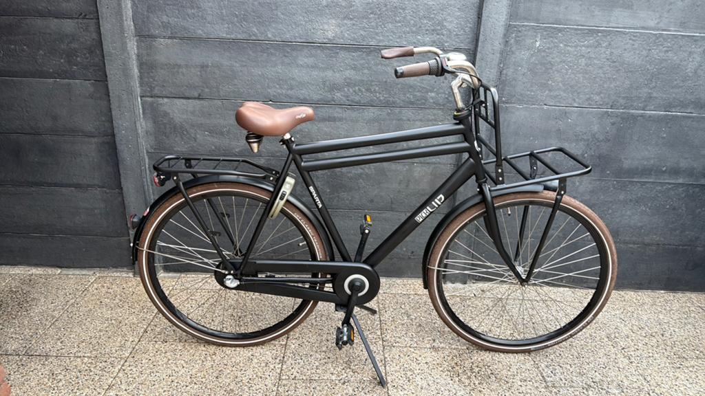 Zo goed als nieuwe Sparta pickup Herenfiets 28 inch.3 versn., Fietsen en Brommers, Fietsen | Heren | Herenfietsen, Terugtraprem
