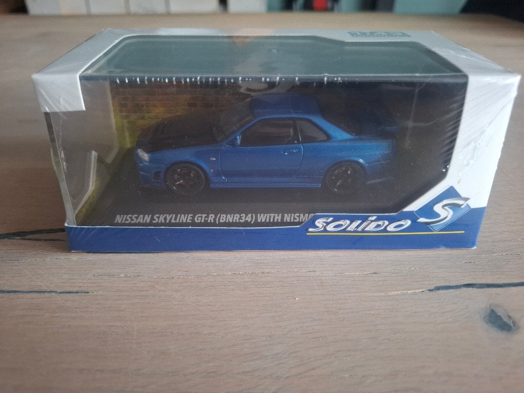 Solido 1:43 - Nissan Skyline GT-R R34, Verzenden, Nieuw, Auto, Solido