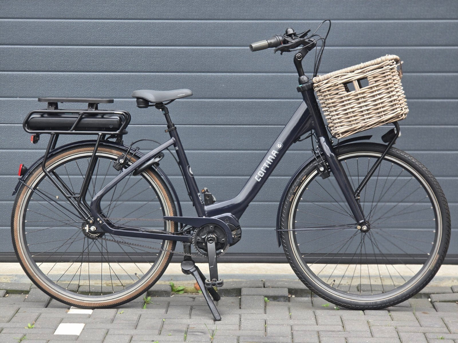 Cortina e-common Beltdrive Middenmotor Elektrische Fiets, ., Zo goed als nieuw, ., 50 tot 53 cm