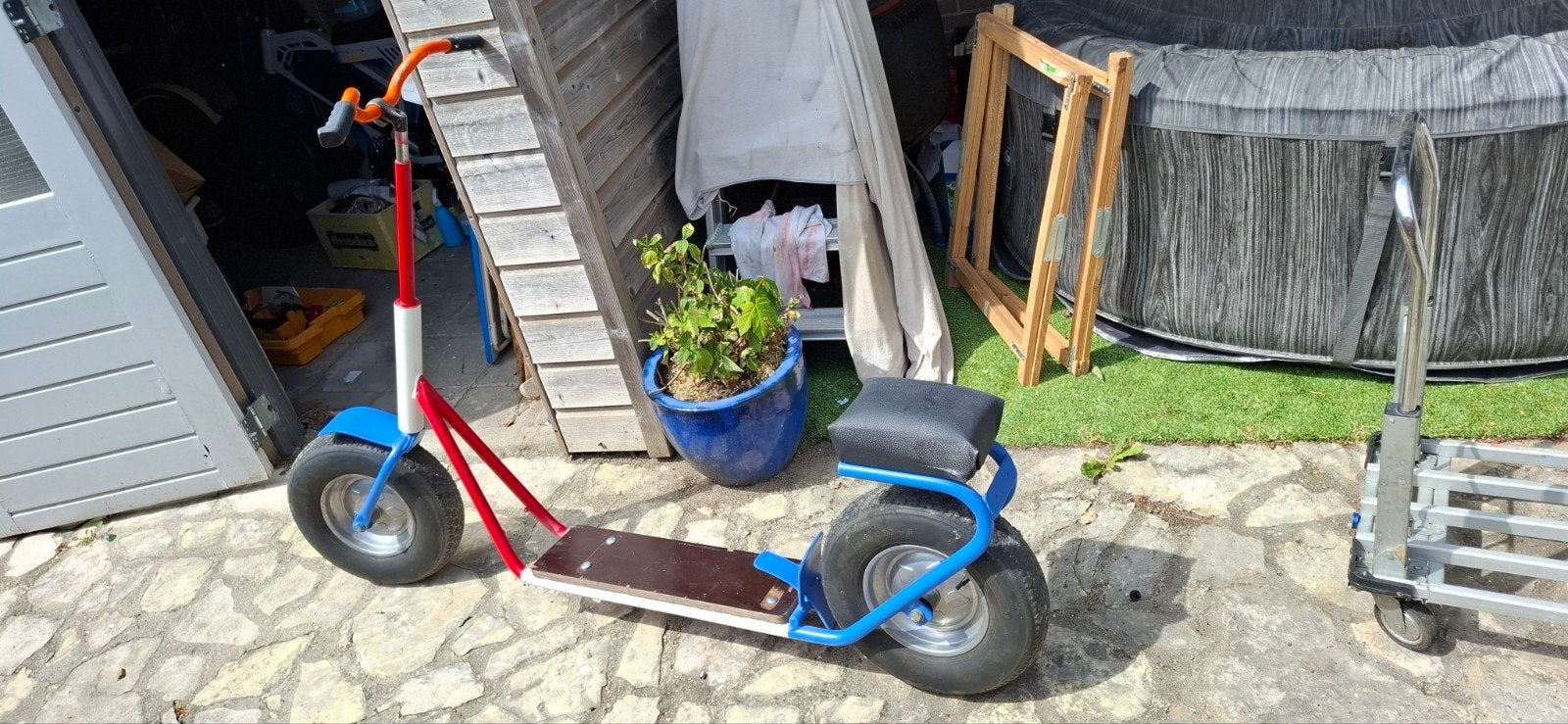 Grote step, Ophalen, Gebruikt, Gewone step