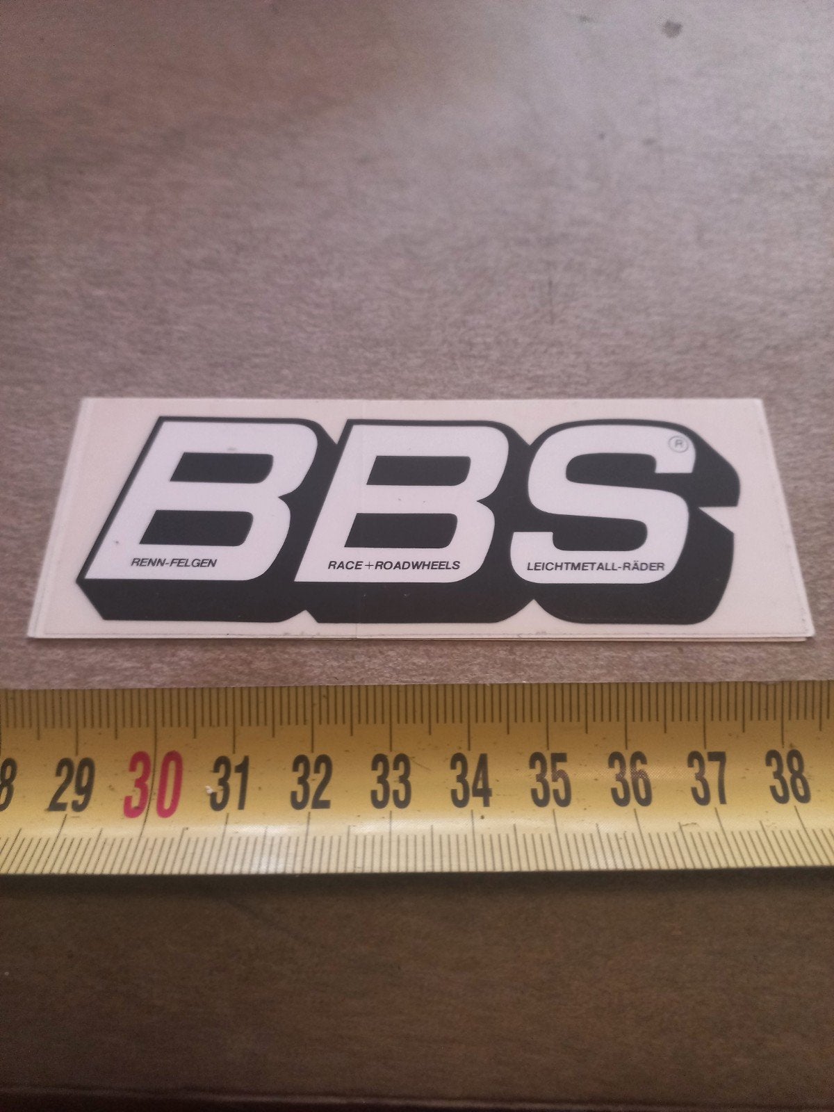 BBS Renn-Felgen Sticker -Race+Roadwheels Lichtmetalen Velgen, Ophalen of Verzenden