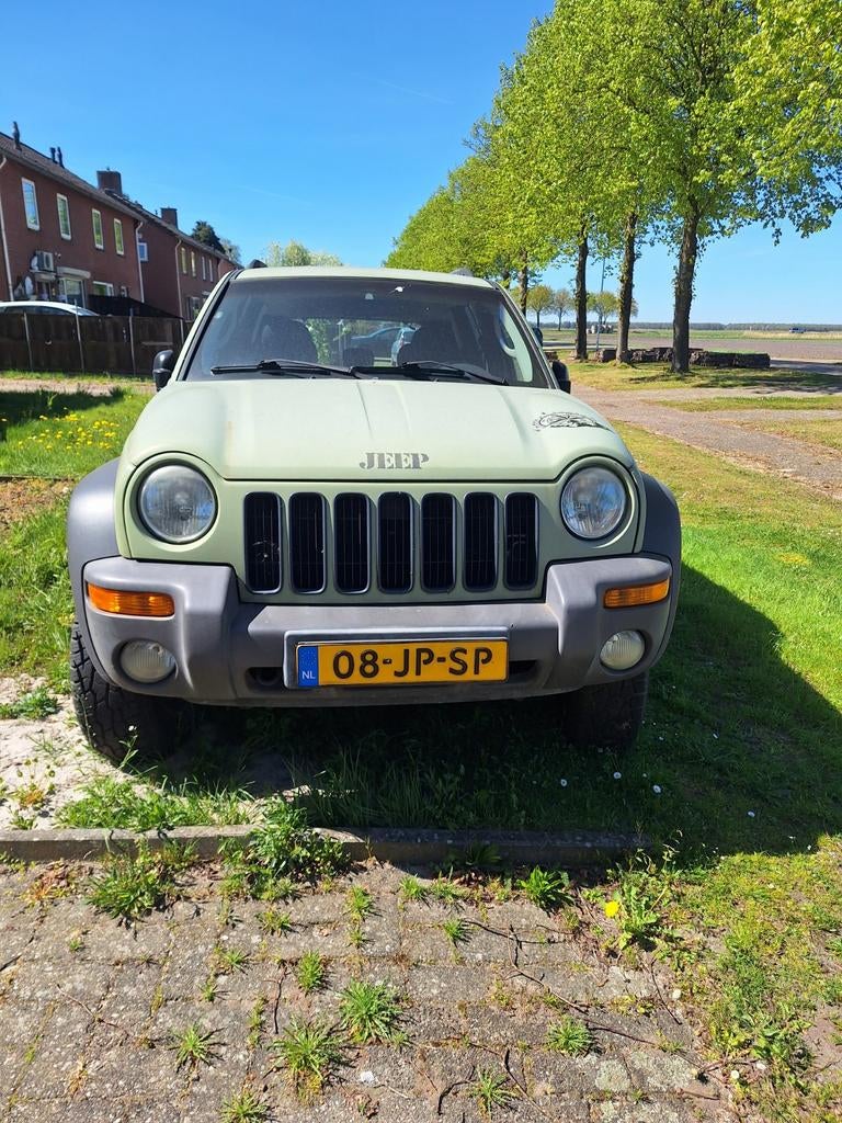 Jeep Cherokee 2.4 I 2002 Groen, Auto's, Jeep, Particulier, Cherokee, Benzine, F, SUV of Terreinwagen, Handgeschakeld, Origineel Nederlands
