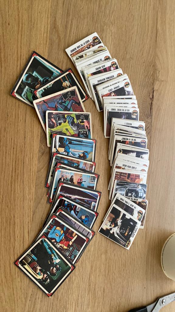 Panini monty Batman, Ophalen of Verzenden, Meerdere stickers