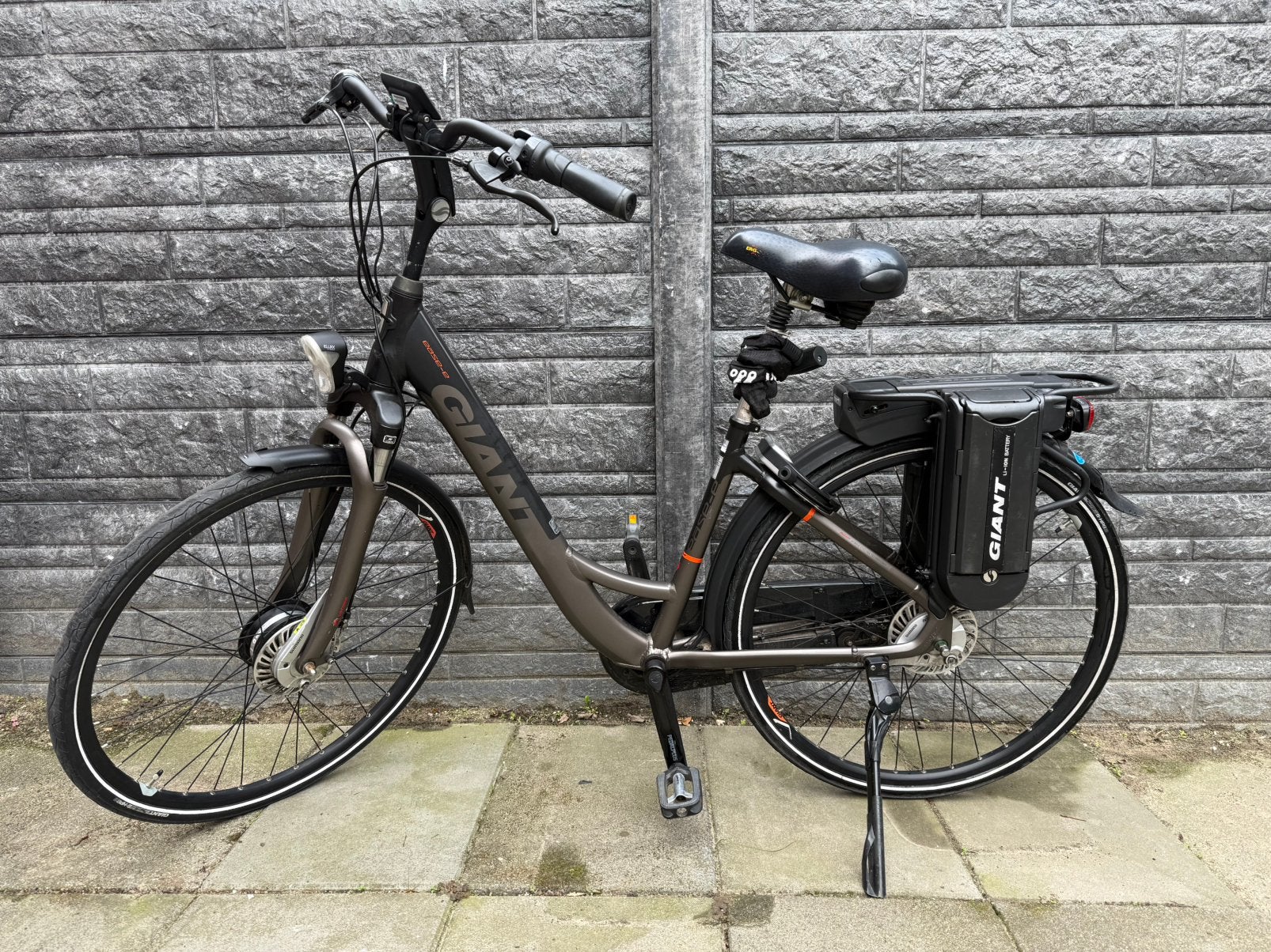 Giant Ease-E+ elektrische fiets maat S | Lage KM | 28 inch, Fietsen en Brommers, Ophalen, Gebruikt, 50 km per accu of meer, Giant