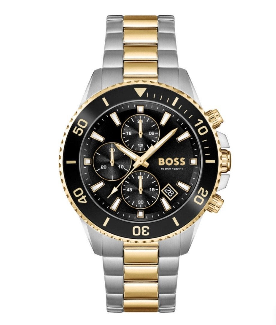 boss Admiral watch, Sieraden, Tassen en Uiterlijk, Ophalen of Verzenden, Zo goed als nieuw, Staal, Overige merken