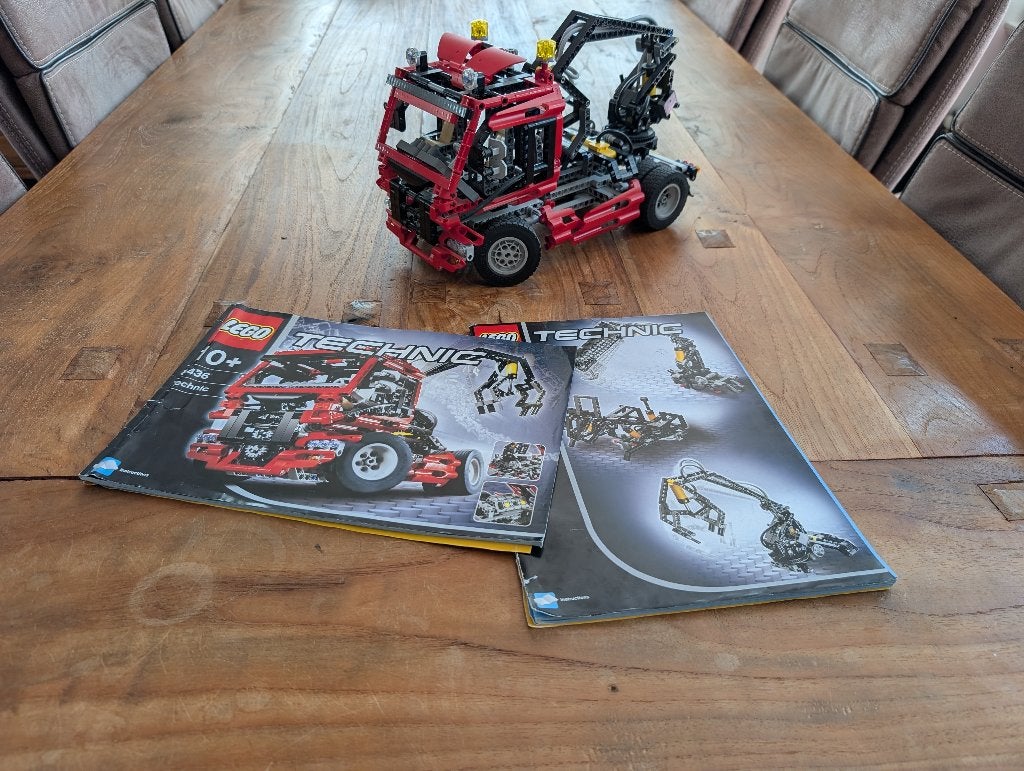 8436 - Lego technic vrachtwagen, Gebruikt, Lego, Compleet, Ophalen of Verzenden