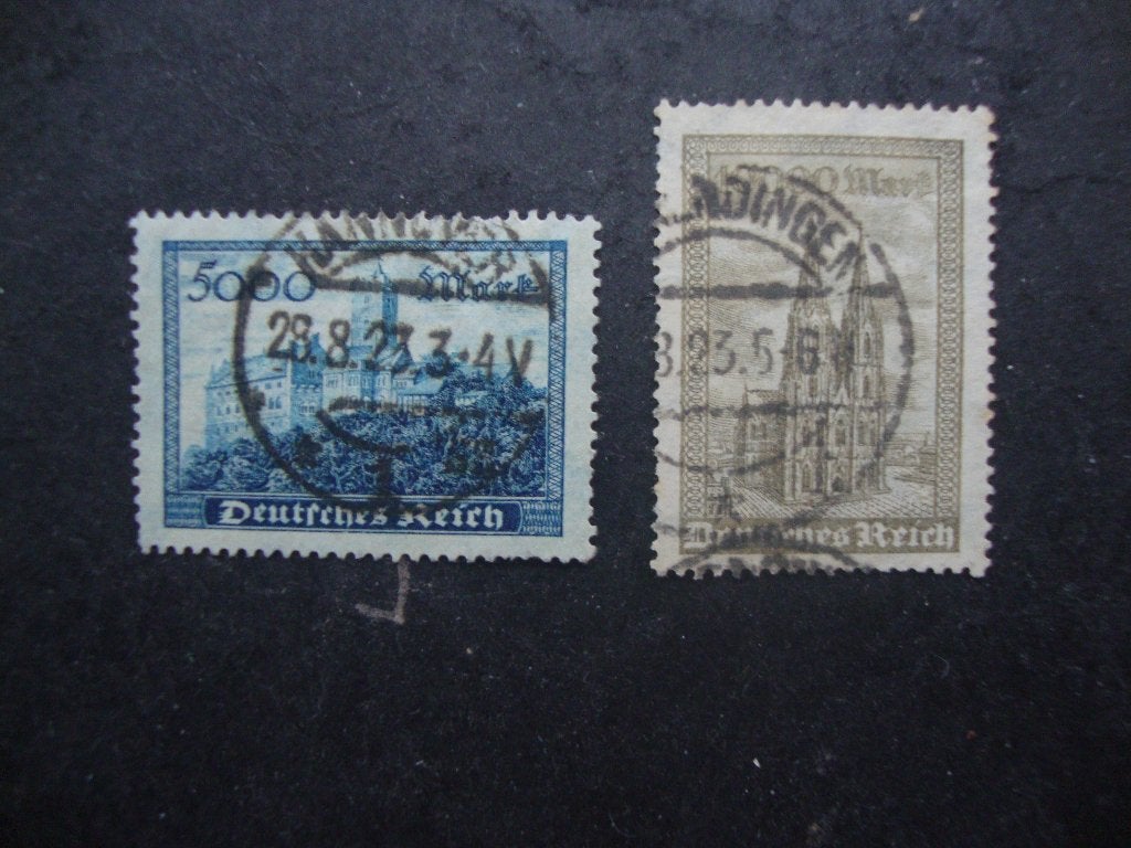 Duitse Rijk serie 261-626 Gestempeld,( koopje ), Ophalen of Verzenden, Overige periodes, Gestempeld