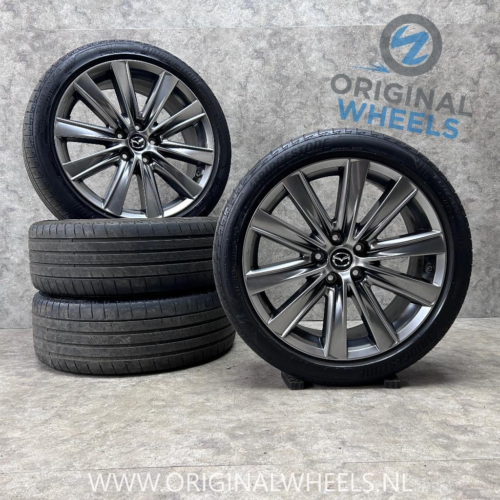 19 inch originele velgen + zomerbanden Mazda 6, Auto-onderdelen, Banden en Velgen, 19 inch, Gebruikt, Banden en Velgen, Ophalen of Verzenden