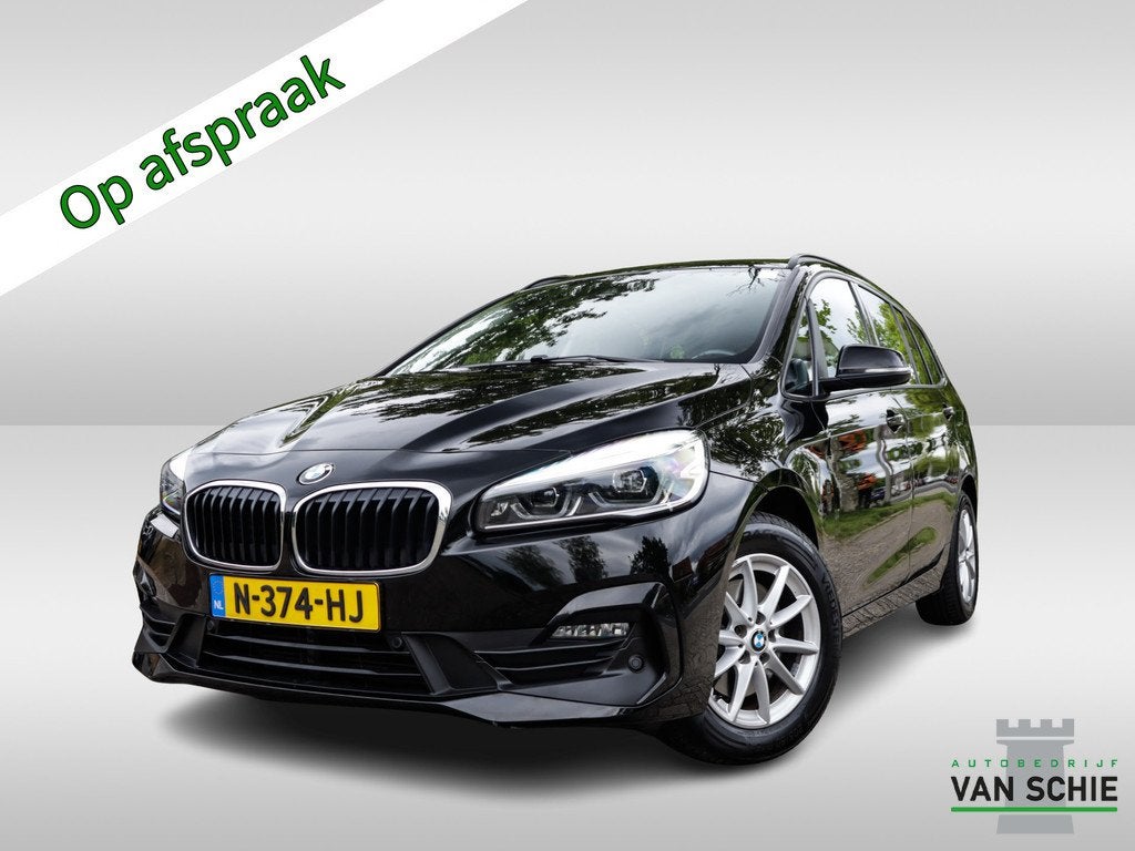 BMW 2 Serie Gran Tourer 218i Business Edition 1e-Eig. & Keur, Voorwielaandrijving, 12 maanden, Gebruikt, Zwart