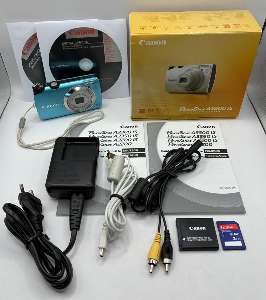 Canon PowerShot A3200 IS - compact camera, Ophalen of Verzenden, Zo goed als nieuw, Canon, 8 keer of meer