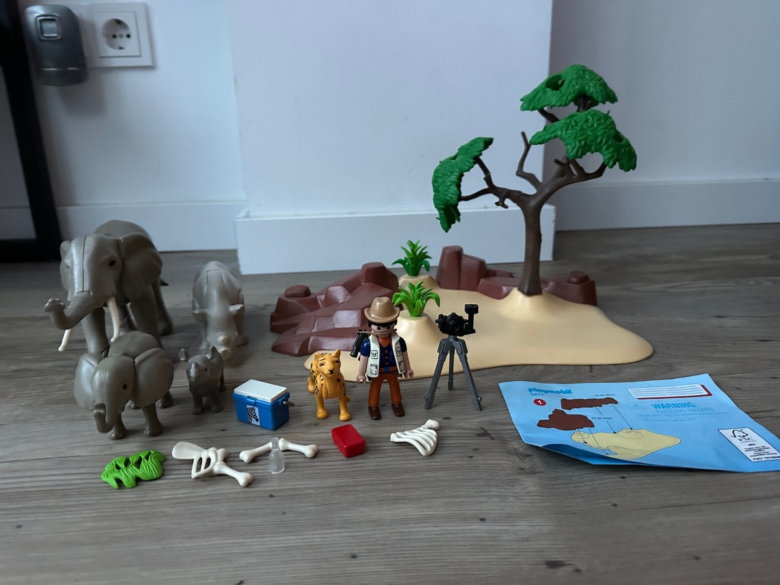 Playmobil Wild Life #5417 Afrikaanse savannedieren, Wild life, Gebruikt, Complete set, Overige typen