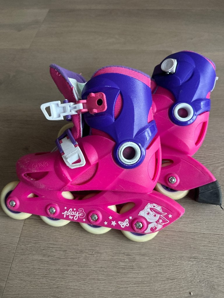 Roze skeelers decathlon maat 28, Gebruikt, Meisje, Overige typen, Decathlon