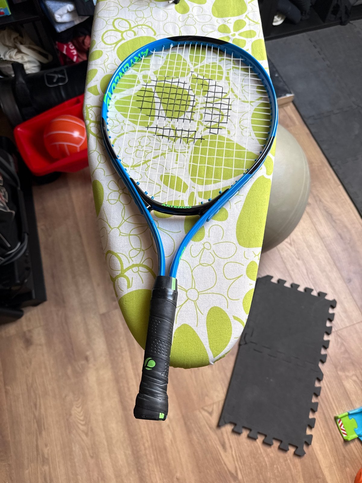 2 stuks Artengo kinder tennisrackets - Blauw, Sport en Fitness, Ophalen of Verzenden, Gebruikt, Racket, Overige merken