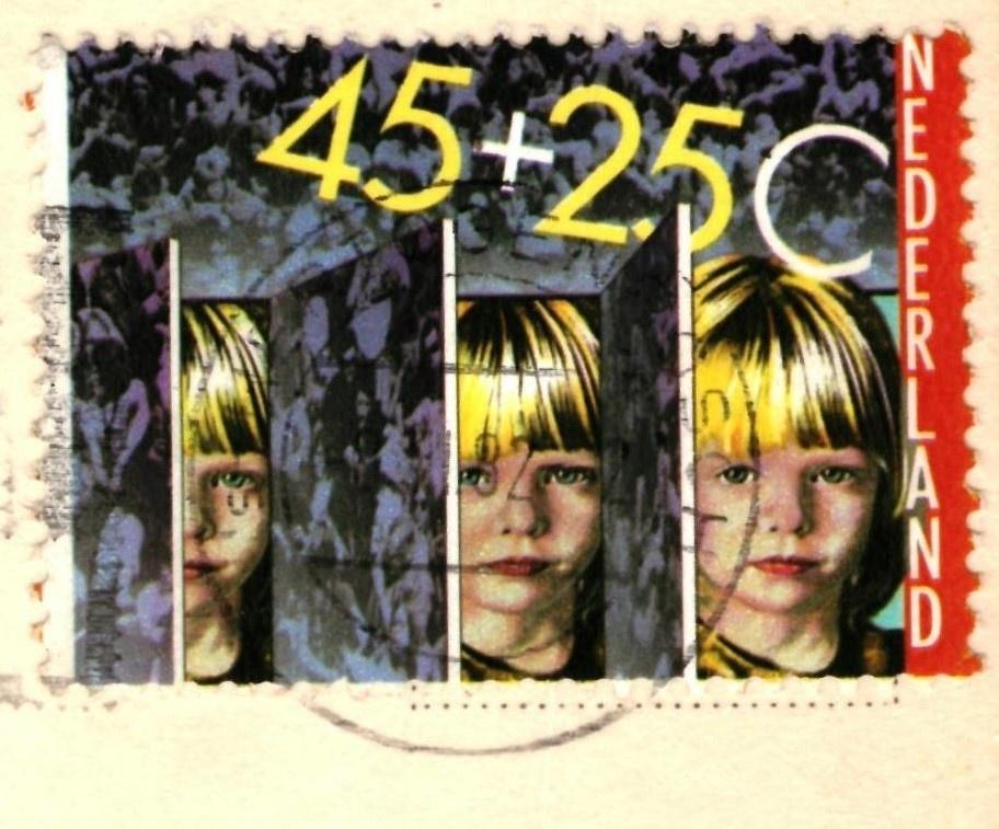 988053 Hoogmade 81 Hoogmadese molen Gelopen met mooie zegel, Verzamelen, Ansichtkaarten | Nederland, Ophalen of Verzenden, 1980 tot heden