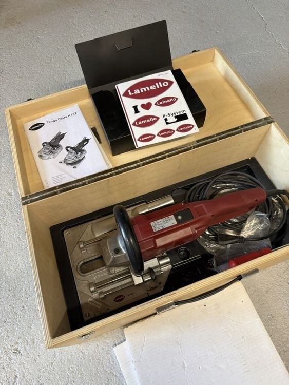 Lamello Tanga Delta H/S2 met accessoires in koffer, Ophalen of Verzenden