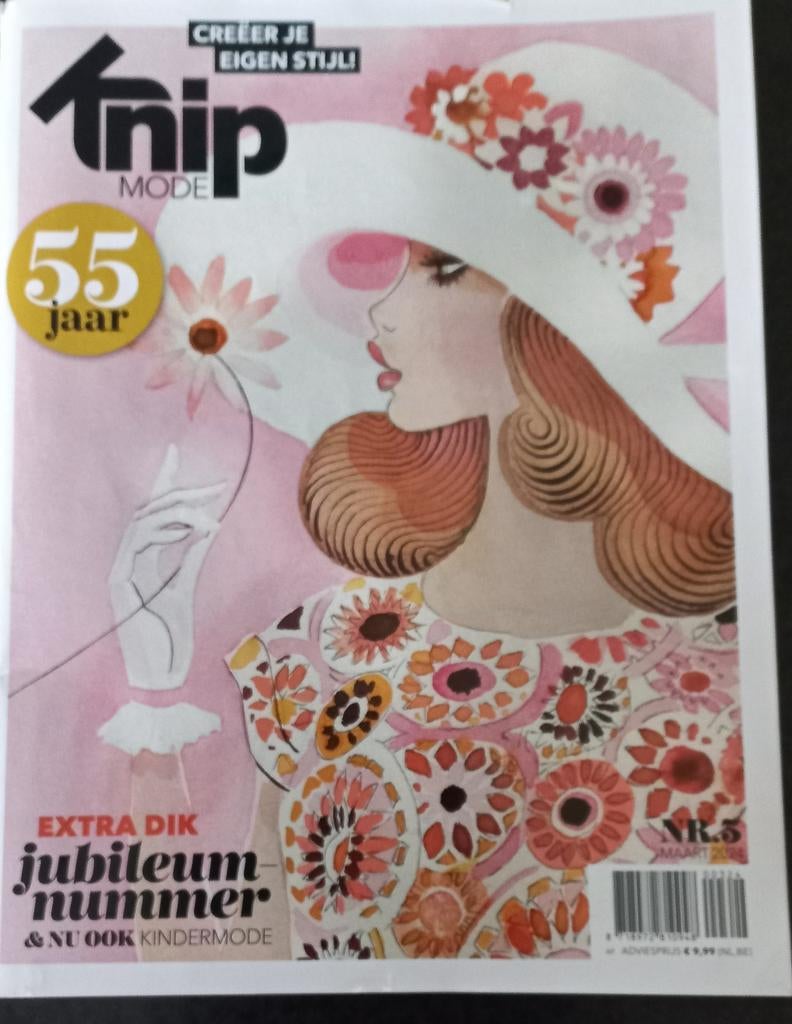 Knip mode 3 maart 2024, Ophalen of Verzenden, Zo goed als nieuw, Vrouw, Knipmode