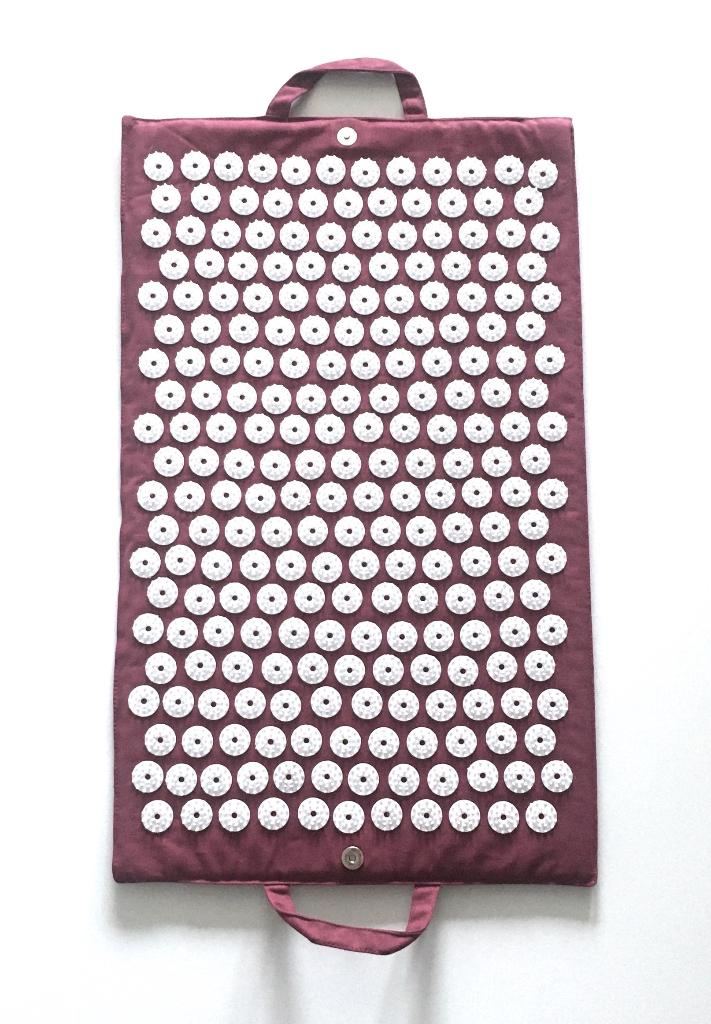 Spijkermat Blauw of Aubergine, Ophalen of Verzenden, Nieuw, Massagestoel of Kussen