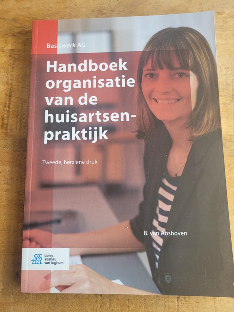 Handboek organisatie van de huisartsenpraktijk, Gelezen, B. van Abshoven, Gamma, HBO