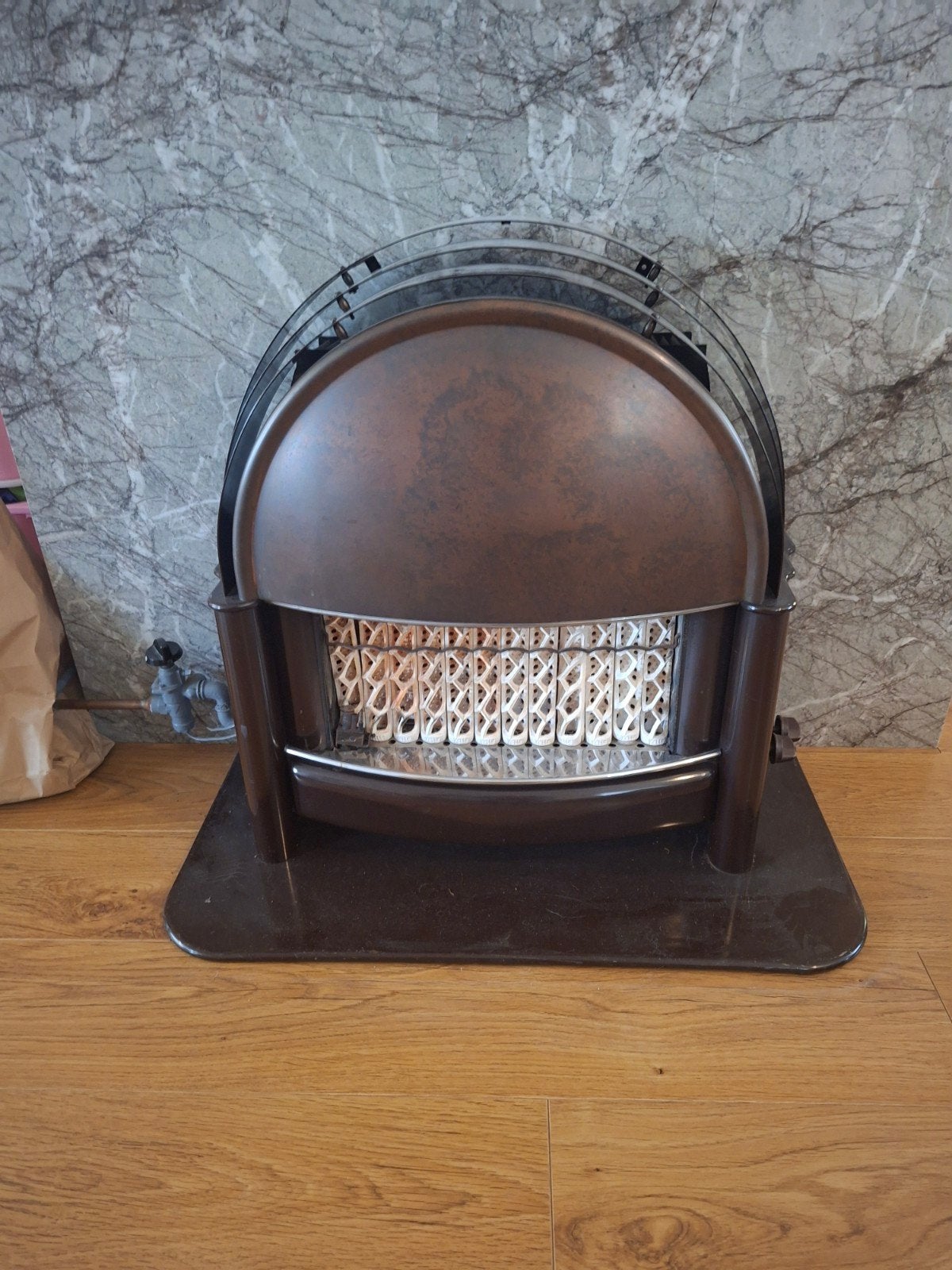 Ouderwetse Gaskachel - Charmante Retro Verwarming, Huis en Inrichting, Kachels, Ophalen, Gebruikt, Gas, Gaskachel