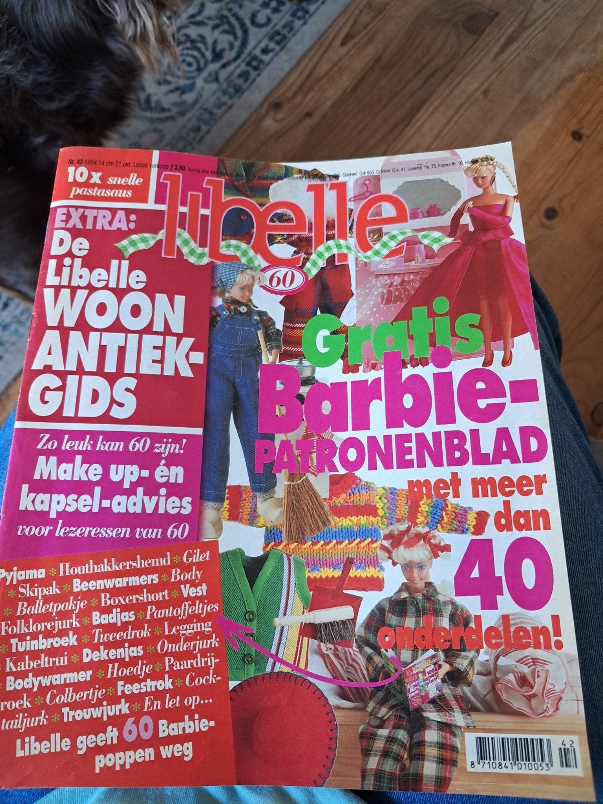 Libelle Barbie patronenblad 1994, Ophalen, Gebruikt