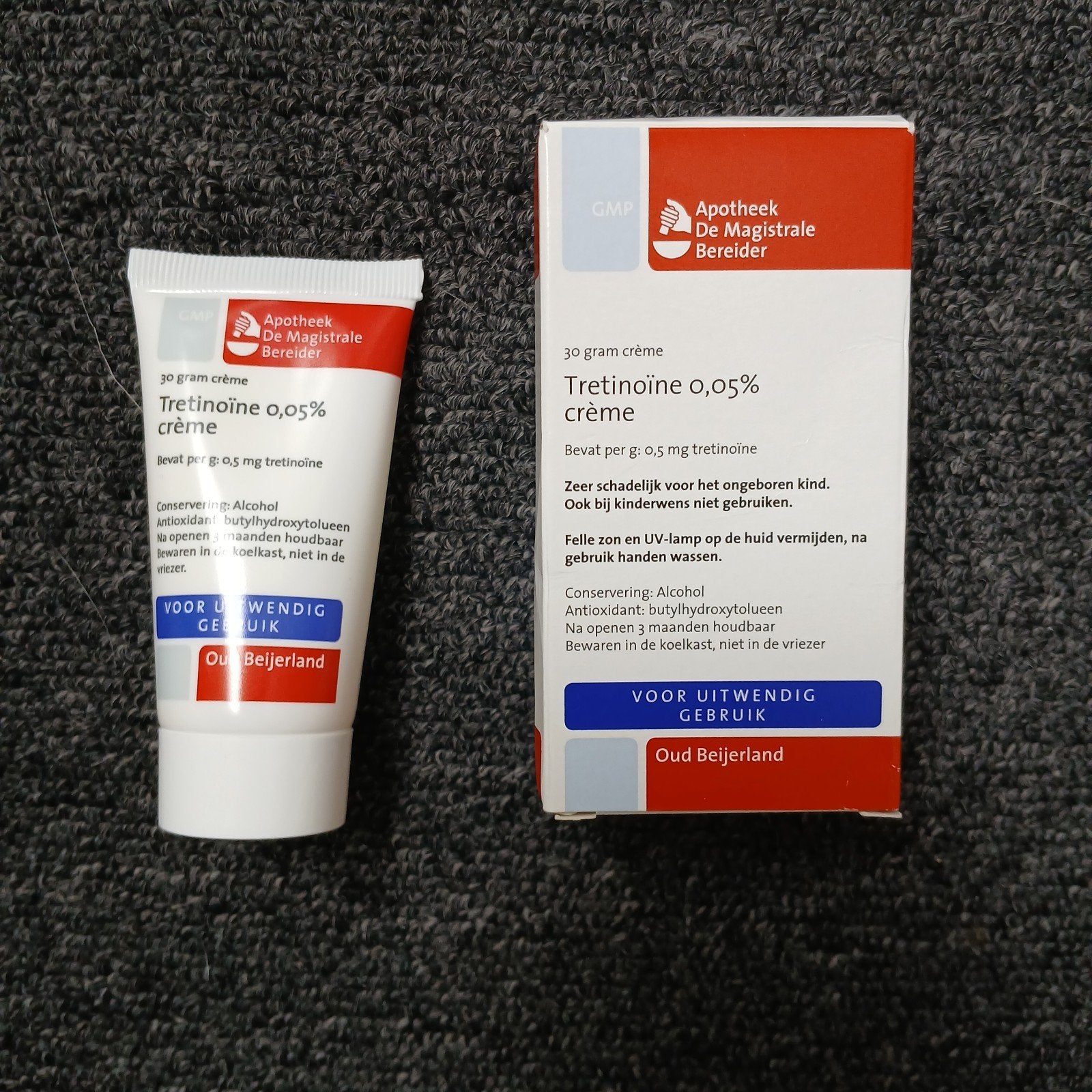 Tretinoine 0,5, Verzenden, Nieuw, Gehele gezicht