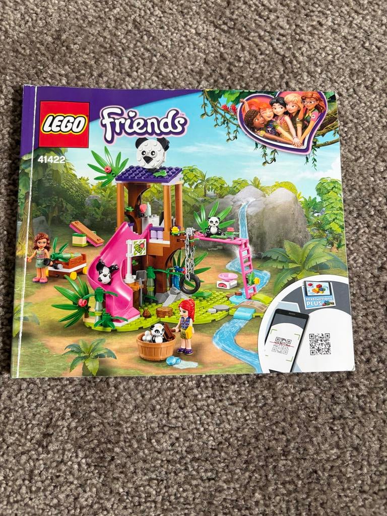 LEGO Friends Panda Jungle Boomhut 41422, Lego, Friends, Ophalen of Verzenden, Zo goed als nieuw