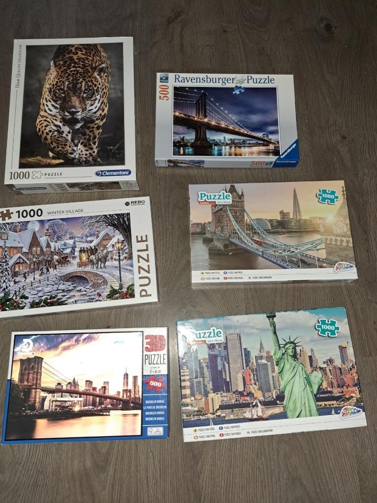 Leg puzzels, Ophalen, Meer dan 50 stukjes, Nieuw