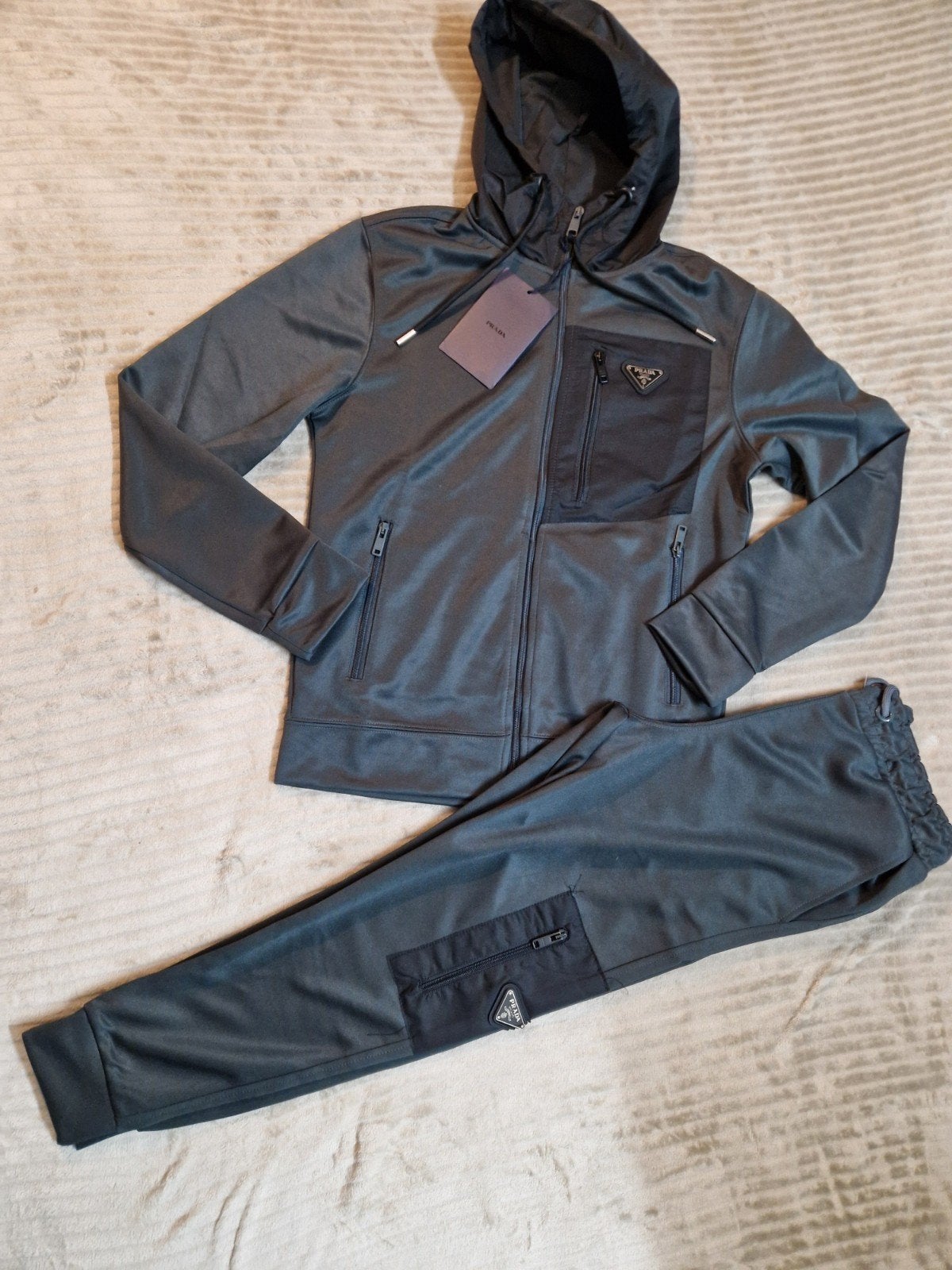 Prada tuta ensemble trainingspak set maat S, Zwart, Nieuw, Ophalen of Verzenden, Algemeen