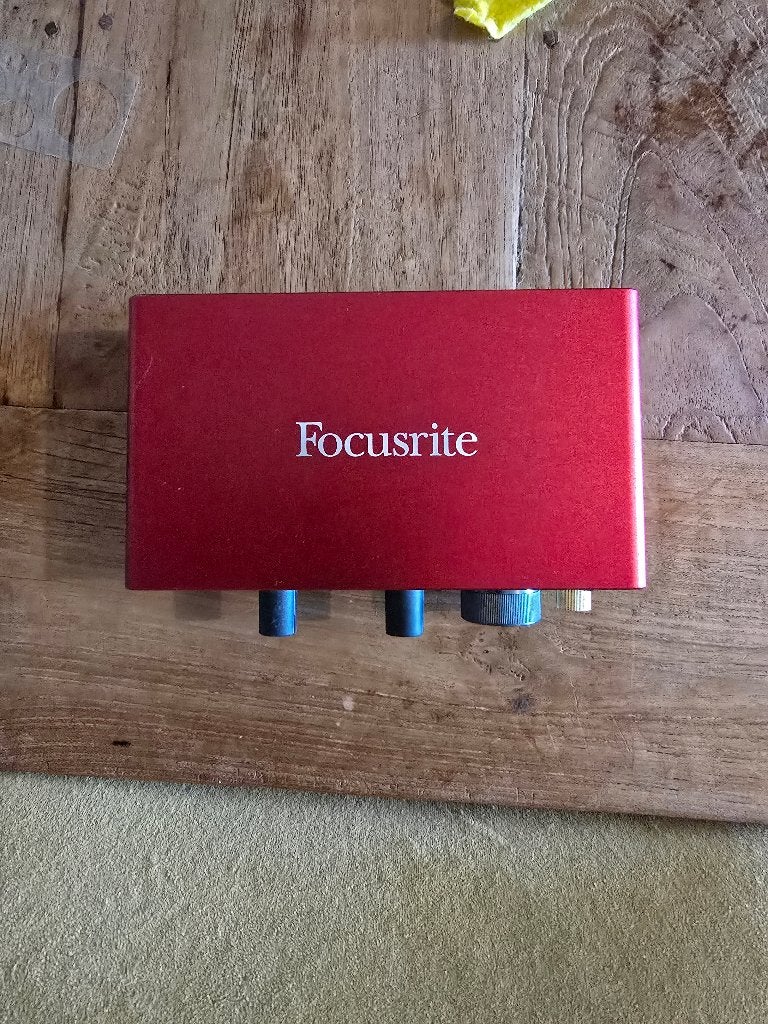 Focusrite Scarlett Solo 3rd Gen USB Audio Interface (ZGAN), Ophalen of Verzenden, Zo goed als nieuw, Audio
