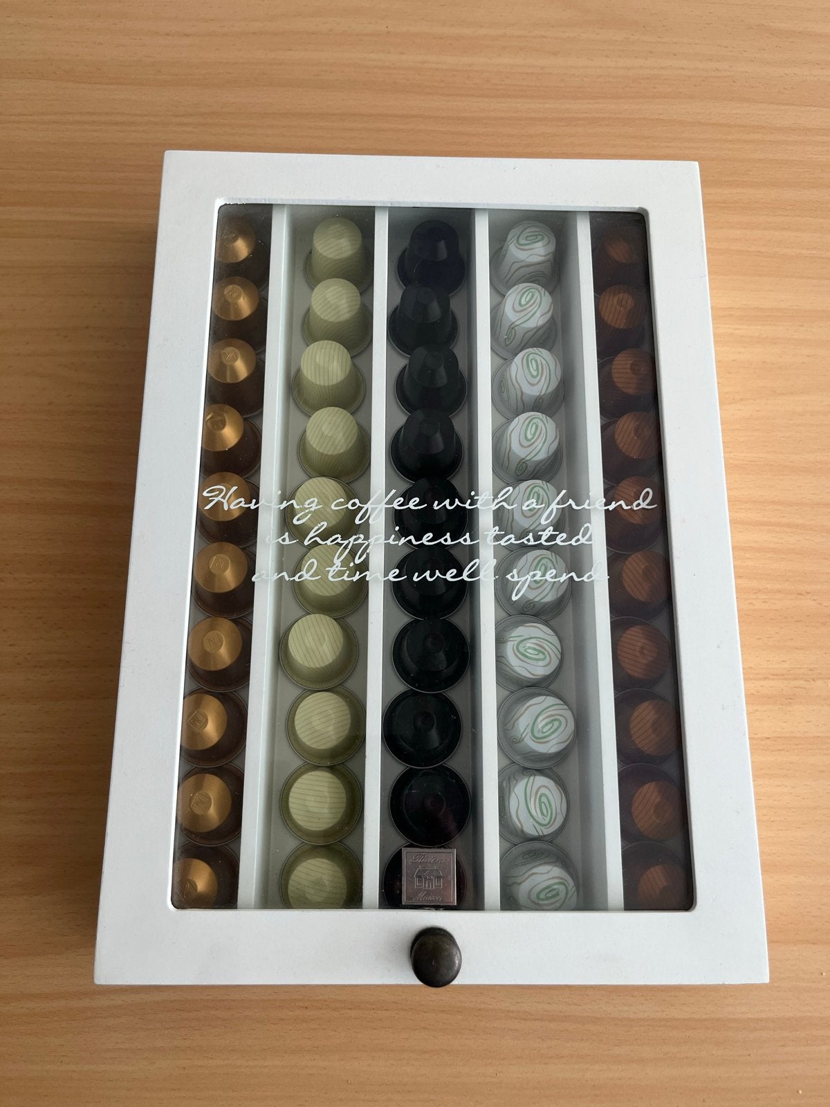 Riviera Maison Nespresso capsulehouder - zonder capsules, Witgoed en Apparatuur, Gebruikt, Overige merken, Nespresso, Ophalen of Verzenden